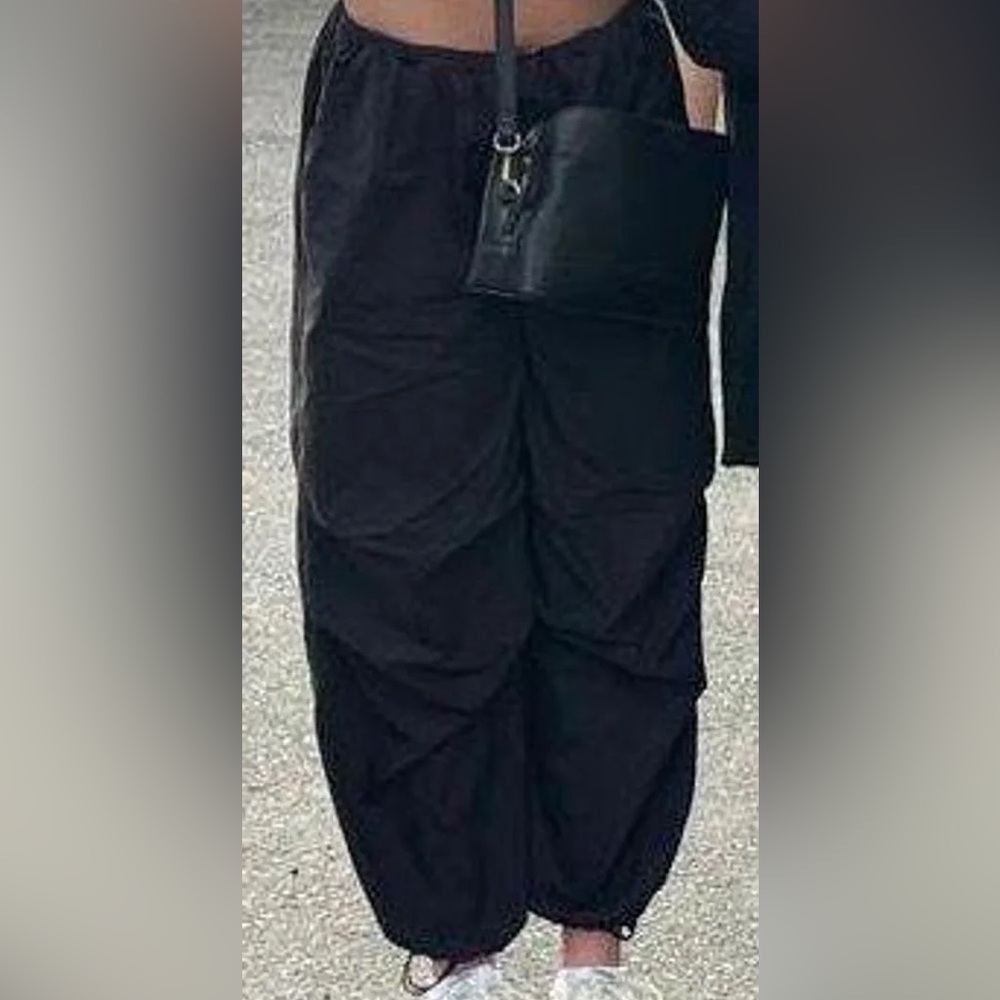 Black Cargo Pants
